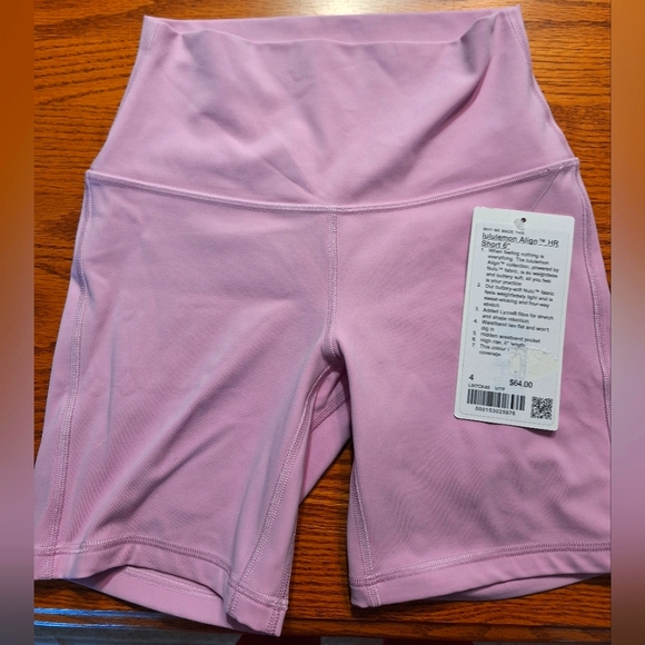 NWT lululemon Align HR short 6" - Picture 1 of 3